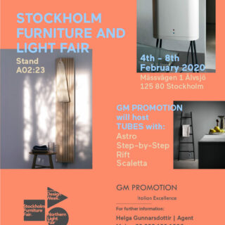 Tubes @ Stockholm Furniture & Light Fair 2020