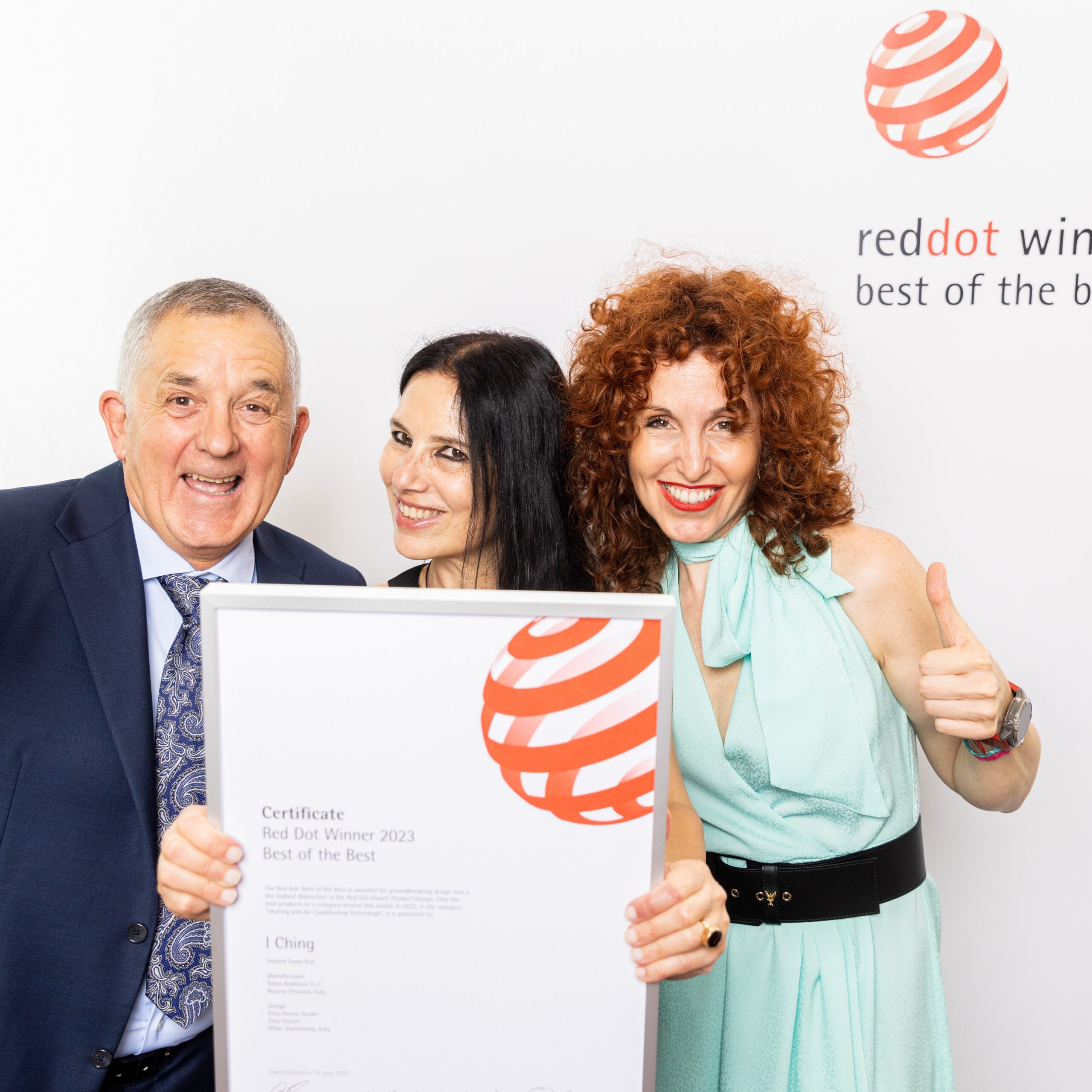 I Ching premiato al Red Dot Gala con il Best of the Best